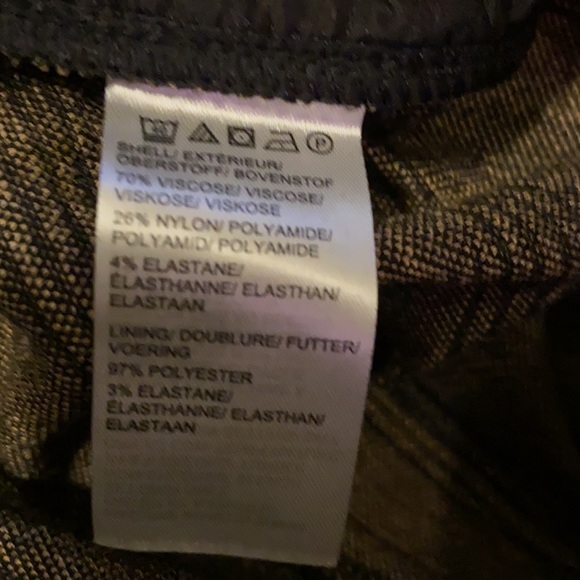 Brand new Lord and Taylor plaid cropped pants - Picture 4 of 5